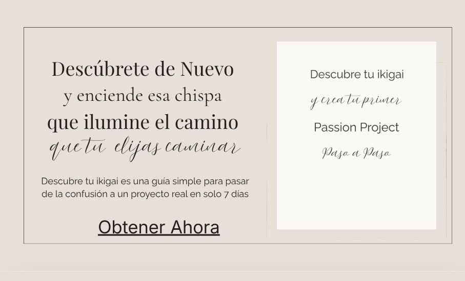 Descubre tu Ikigai. Reinventarse hoy: el camino real de las mujeres que están cambiando su vida work book Descubre tu Ikigai